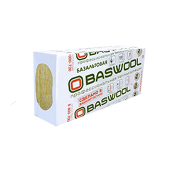 Плиты базальт теплоизоляция BASWOOL ЛАЙТ- 45 1200*600*50 (упак 0,216 м3)